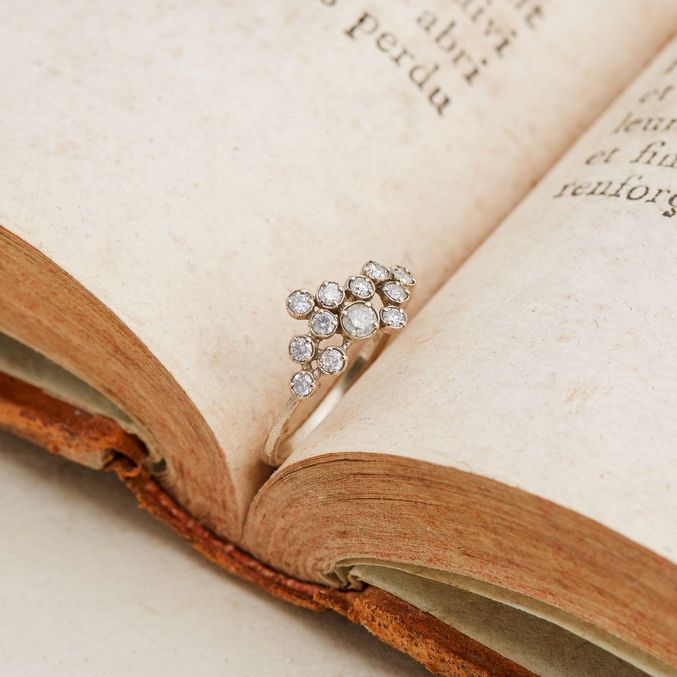 Noguchi White Gold & Diamond Ring - Courtesy of White Bird