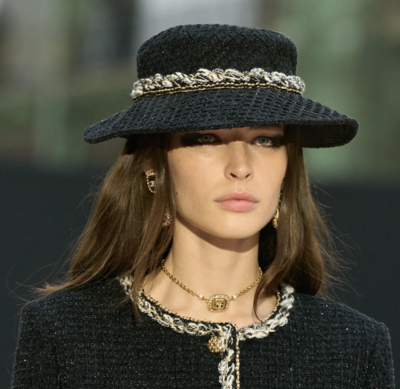 Chanel Runway gemstone necklace